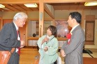 山口知事と狩野先生