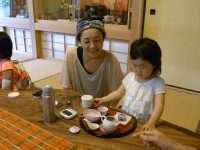 美味しいお茶が入ったかな～。