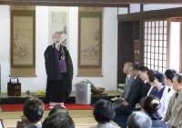 H27.1月 文人茶会での武藤和尚