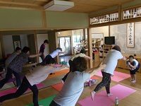 トレーニングに励むみなさん