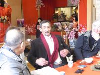 お雛様をバックの鍋島様